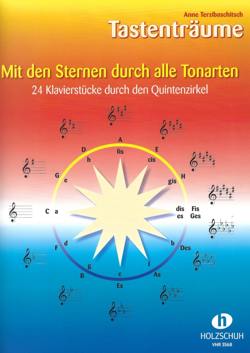 Mit den Sternen durch alle Tonarten - 25 Klavierstücke durch den Quintenzirkel S1